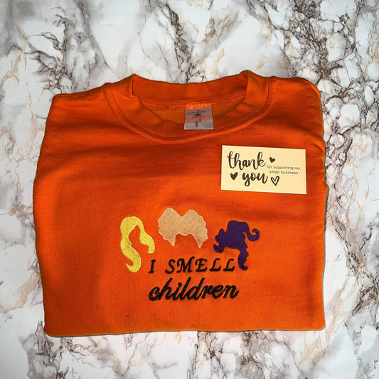 Hocus pocus embroidered sweatshirt